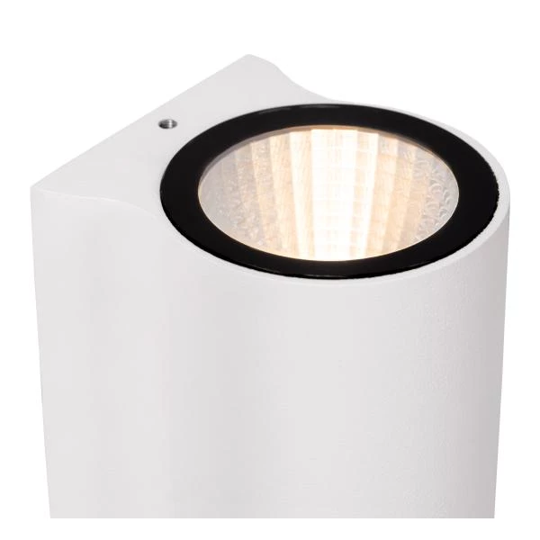 Lucide AKRA - Wall light Indoor/Outdoor - LED - 1x6W 2700K - IP54 - White - detail 1